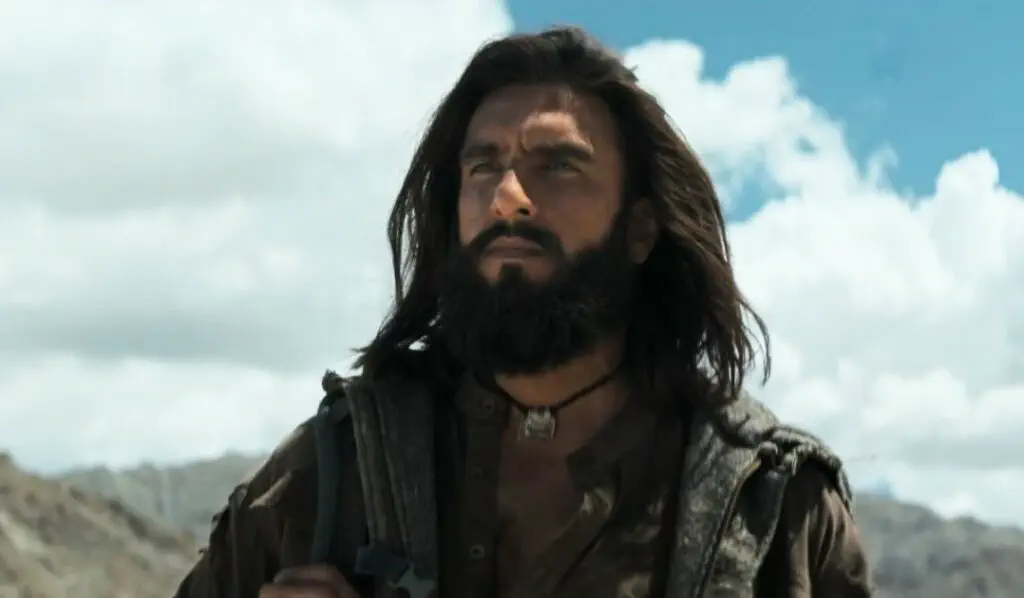 Image of scene from the film Dhurandhar