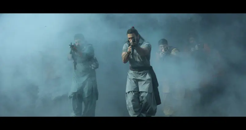 Image of scene from the film Dhurandhar