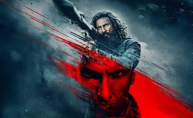 Image of scene from the film Dhurandhar: The Revenge