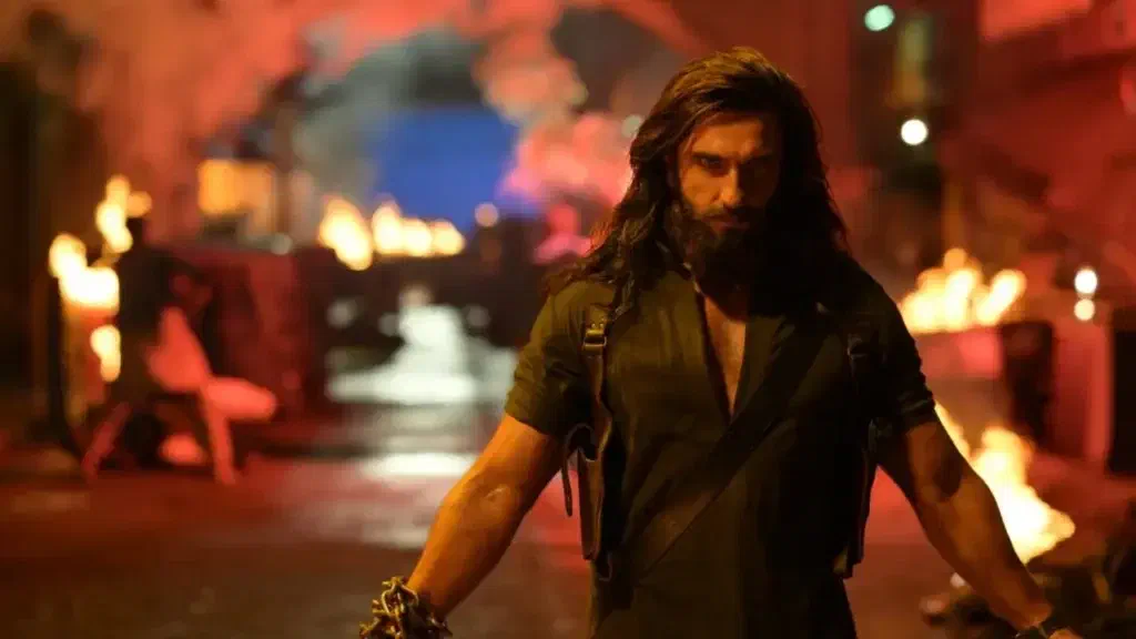 Image of scene from the film Dhurandhar: The Revenge