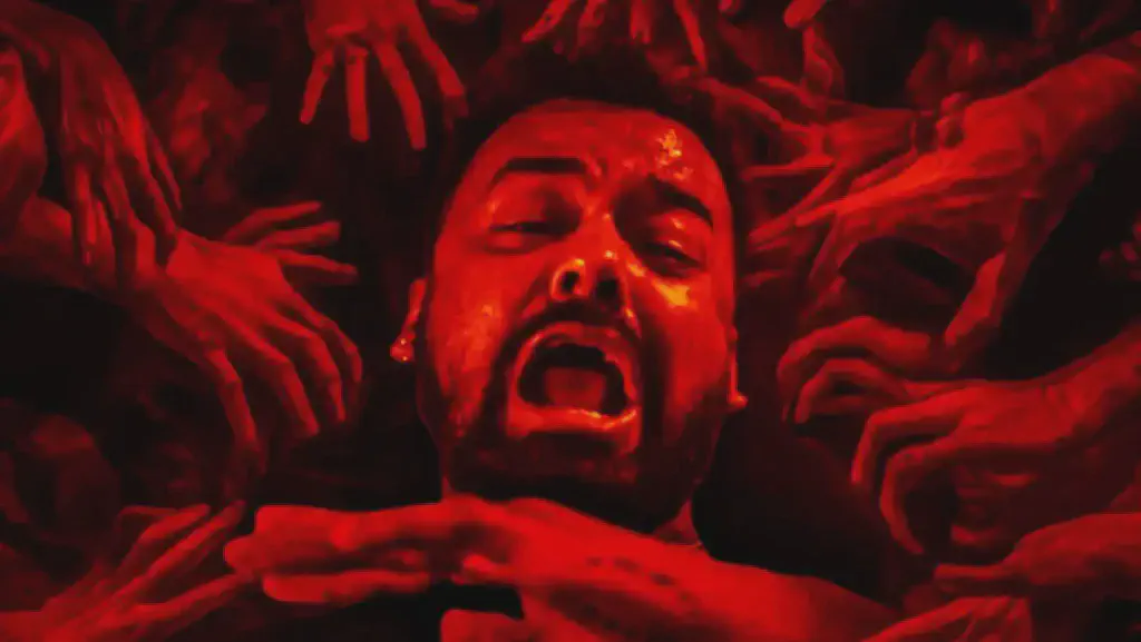 Image of scene from the film Diés Iraé