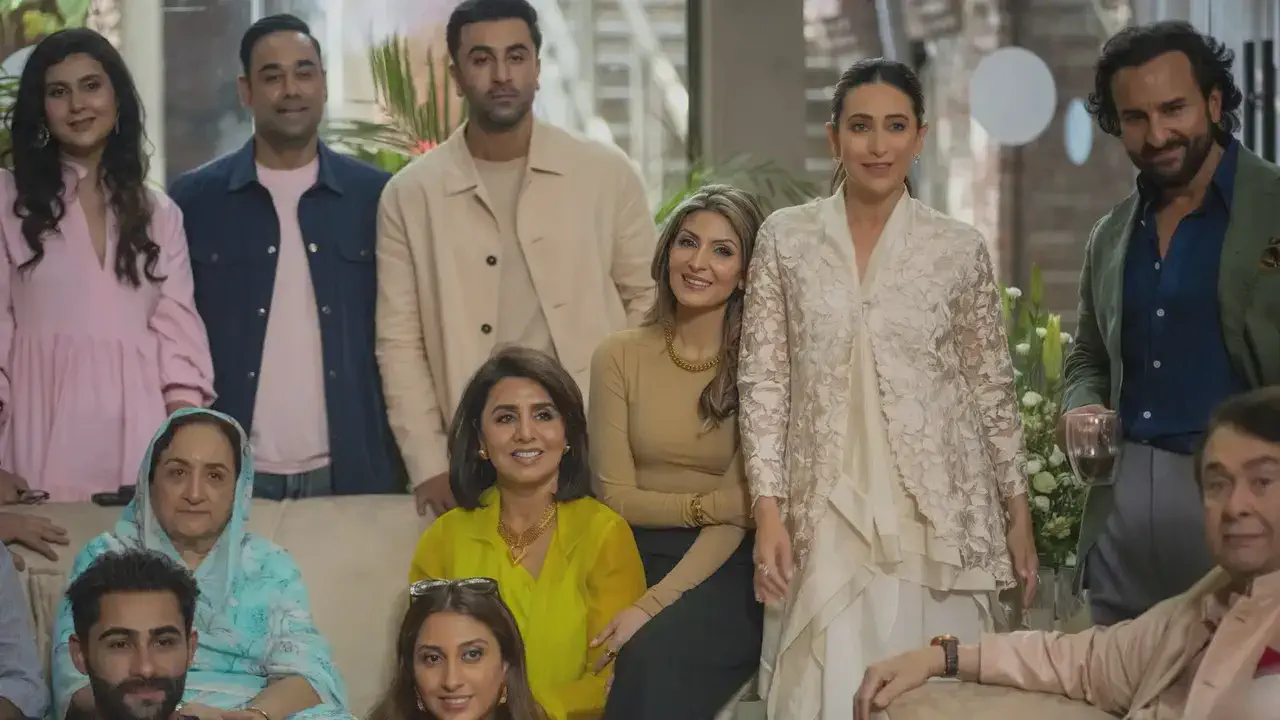 Image of scene from the film Dining With the Kapoors