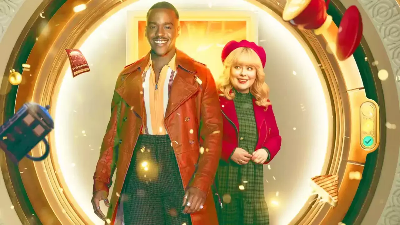 Image of scene from the film Doctor Who: Joy to the World