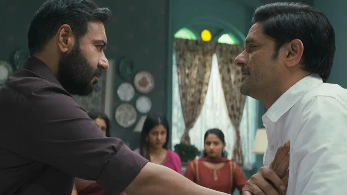 Image of scene from the film Drishyam: The Conclusion