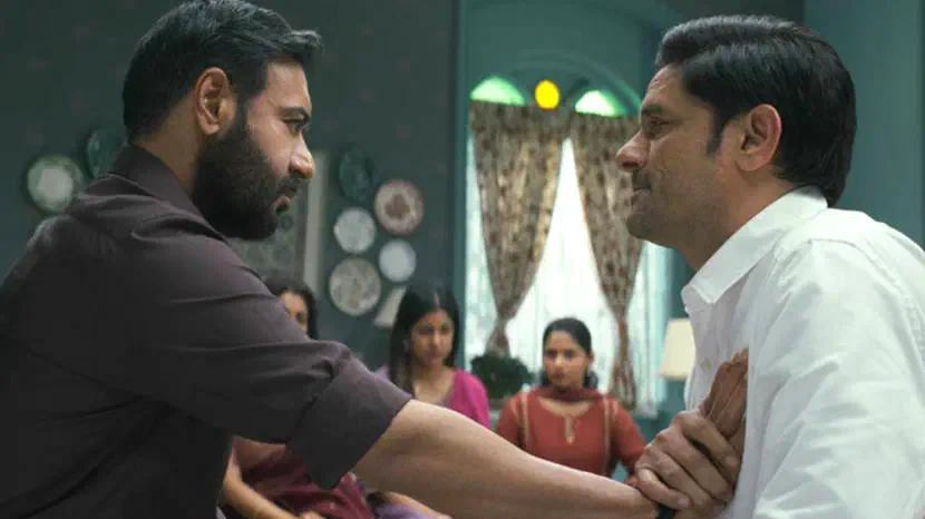 Image of scene from the film Drishyam: The Conclusion