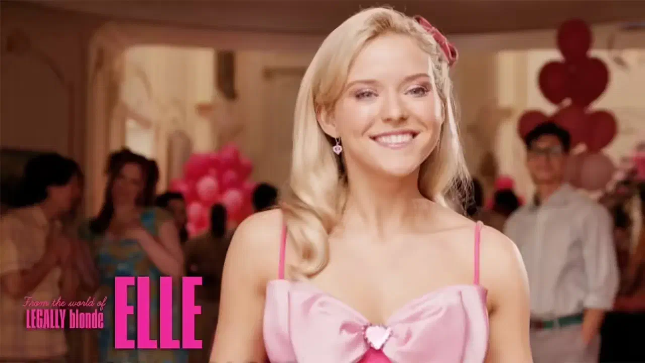 Image of scene from the film Elle