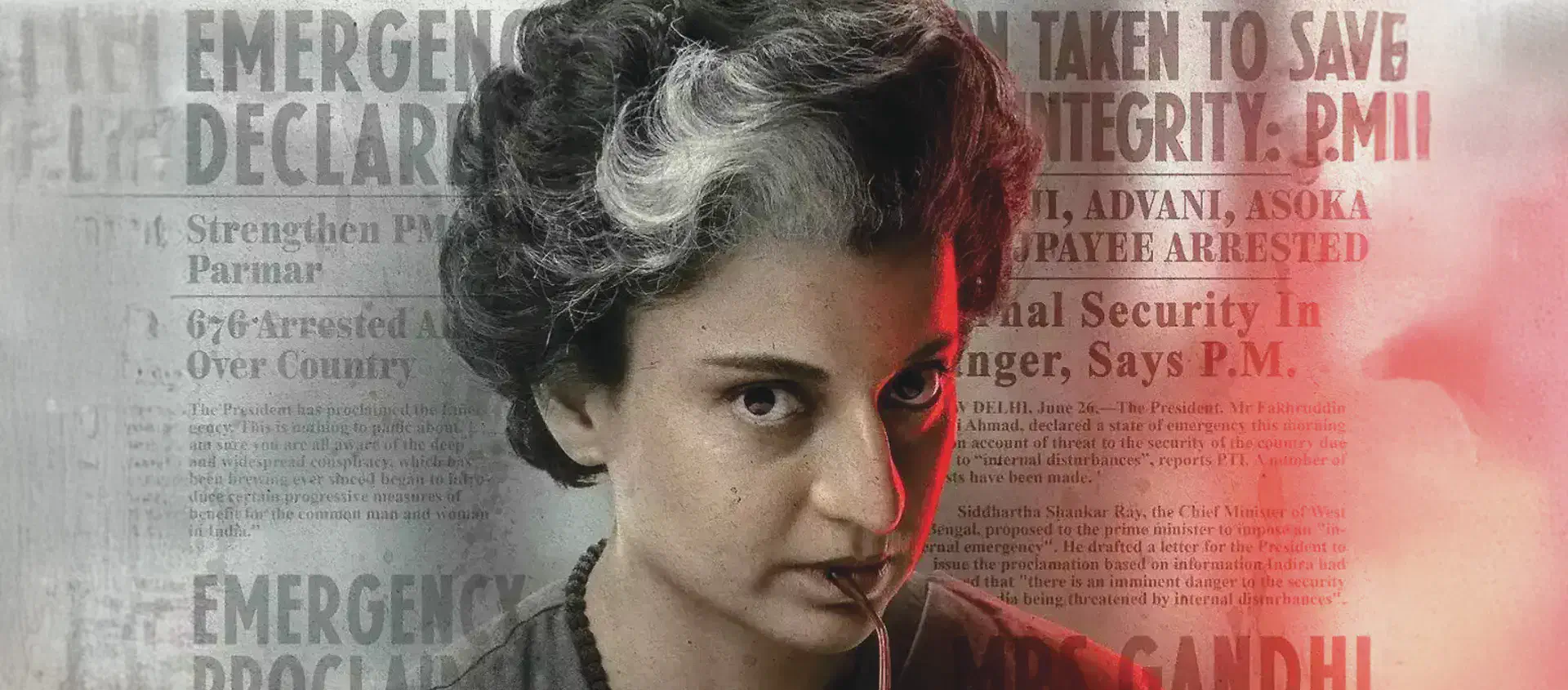 Image of scene from the film Emergency