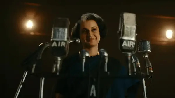 Image of scene from the film Emergency