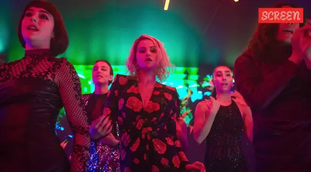 Image of scene from the film Emilia Pérez