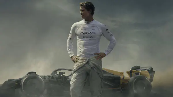 Image of scene from the film F1: The Movie