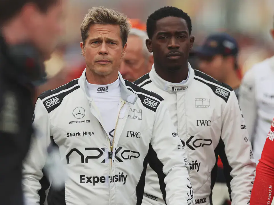 Image of scene from the film F1: The Movie