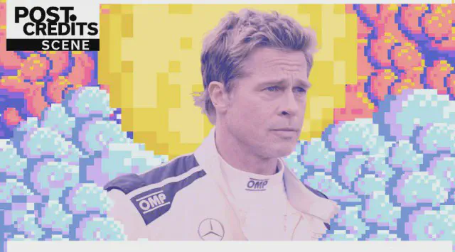 Image of scene from the film F1: The Movie
