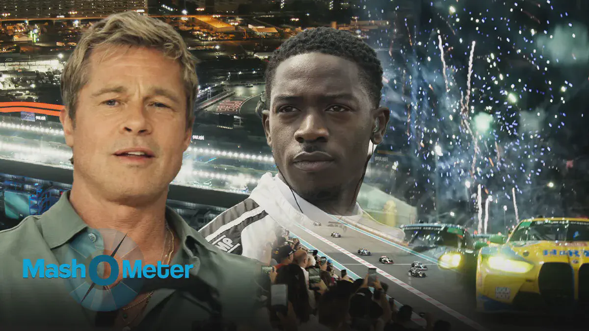 Image of scene from the film F1: The Movie
