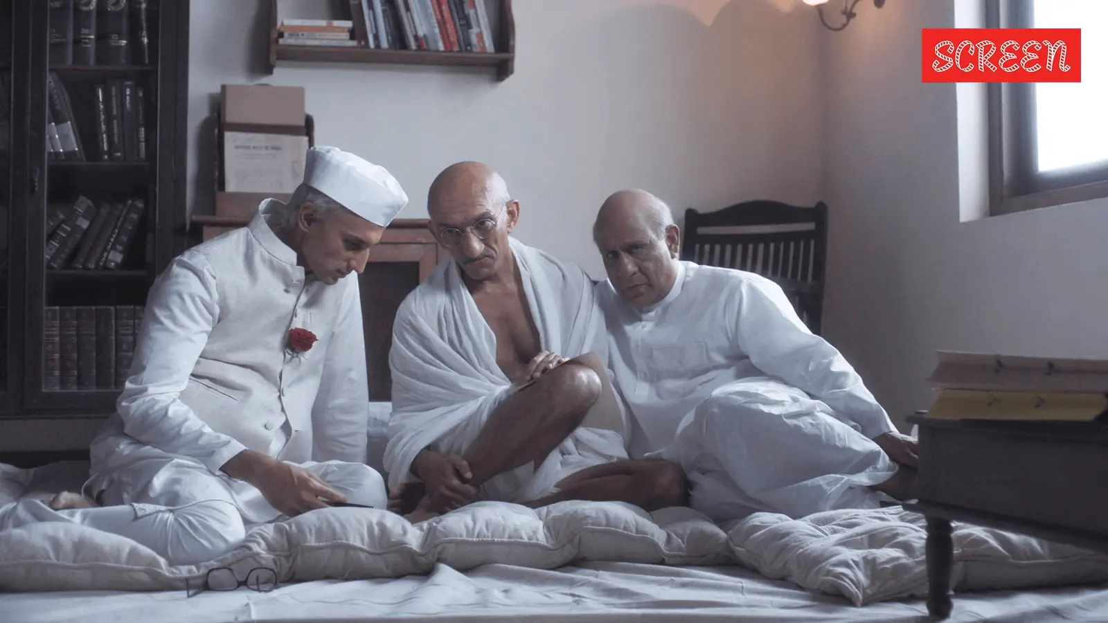 Image of scene from the film Freedom at Midnight S02