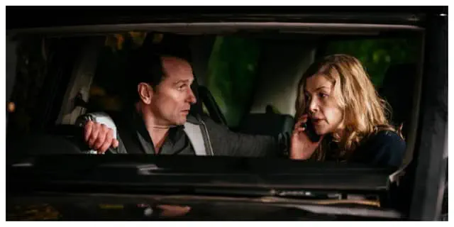 Image of scene from the film Hallow Road