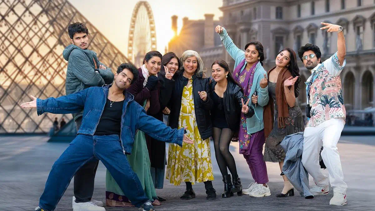 Image of scene from the film Happy Journey