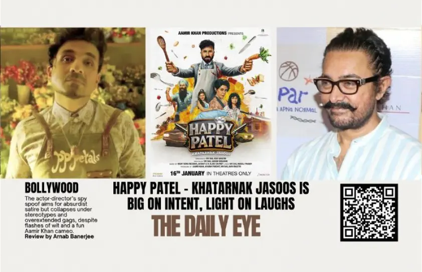 Image of scene from the film Happy Patel: Khatarnak Jasoos