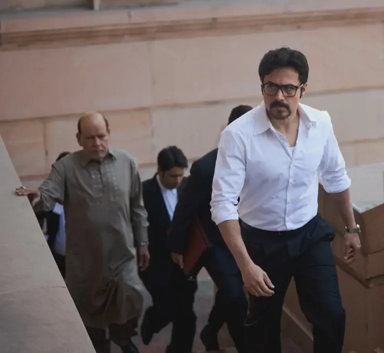 Image of scene from the film Haq