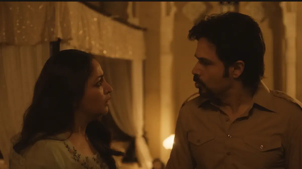 Image of scene from the film Haq