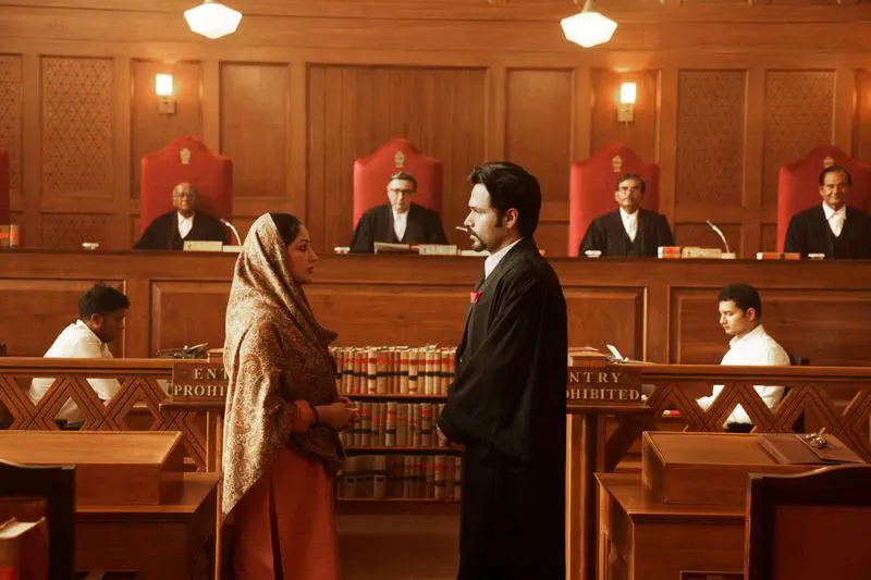 Image of scene from the film Haq