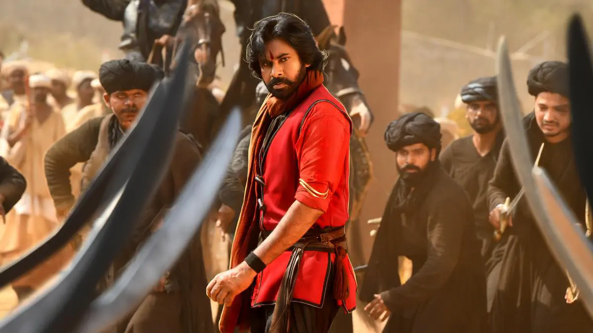 Image of scene from the film Hari Hara Veera Mallu Part 1