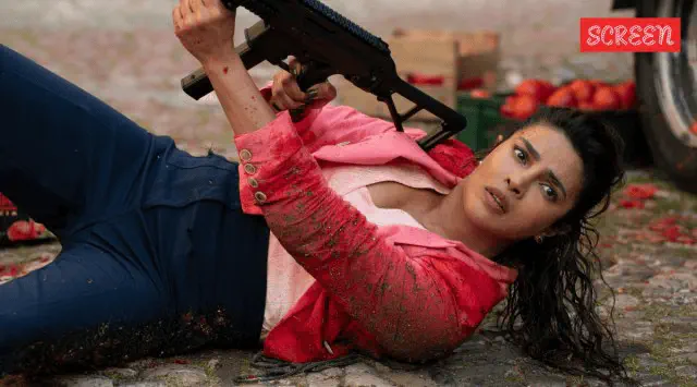 Image of scene from the film Heads of State