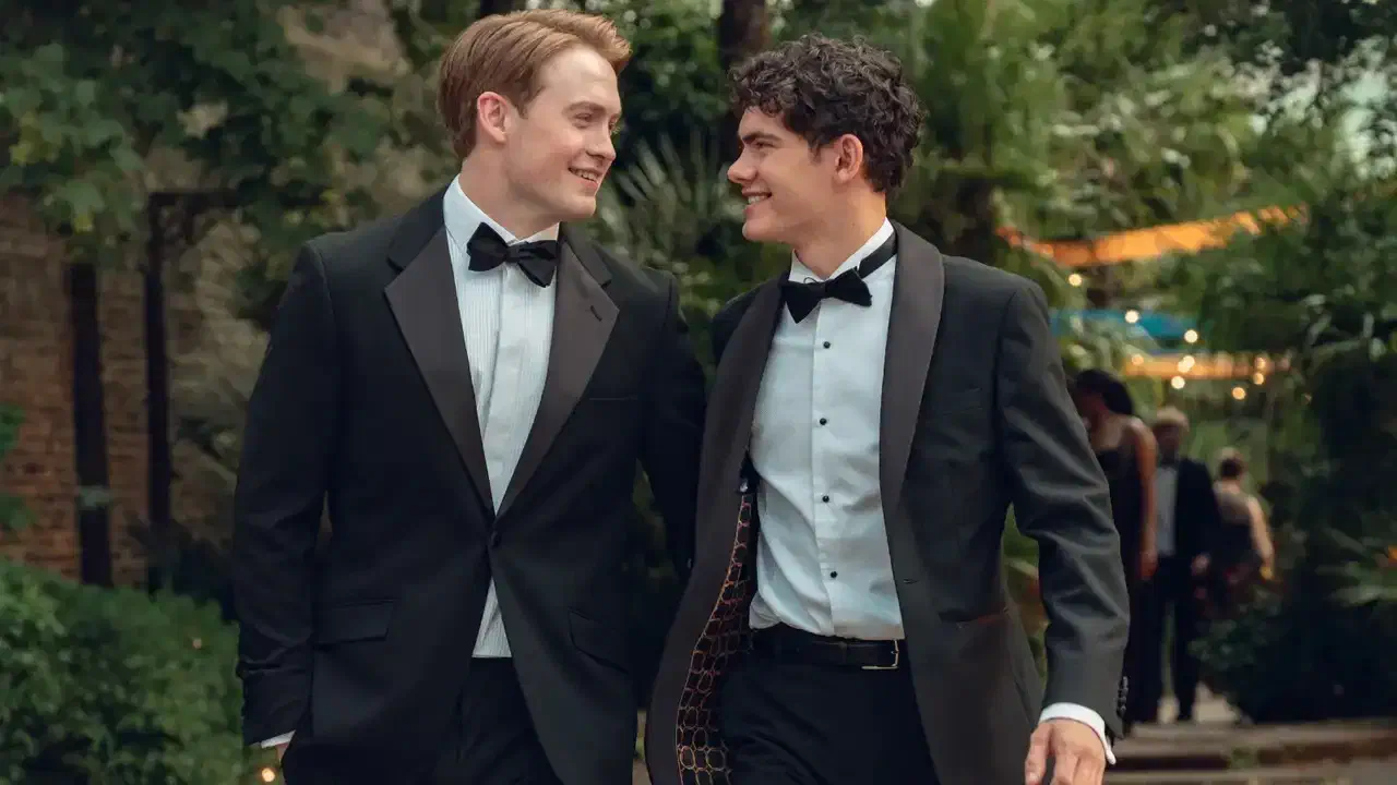 Image of scene from the film Heartstopper Forever