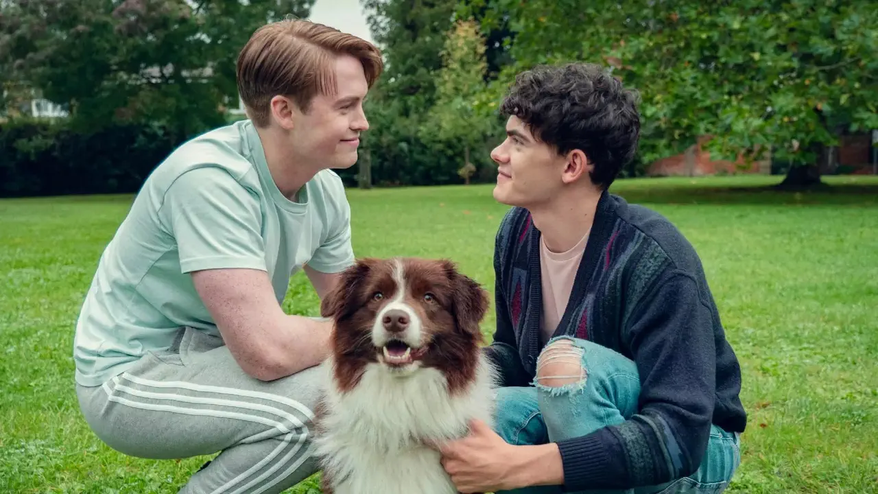 Image of scene from the film Heartstopper S03