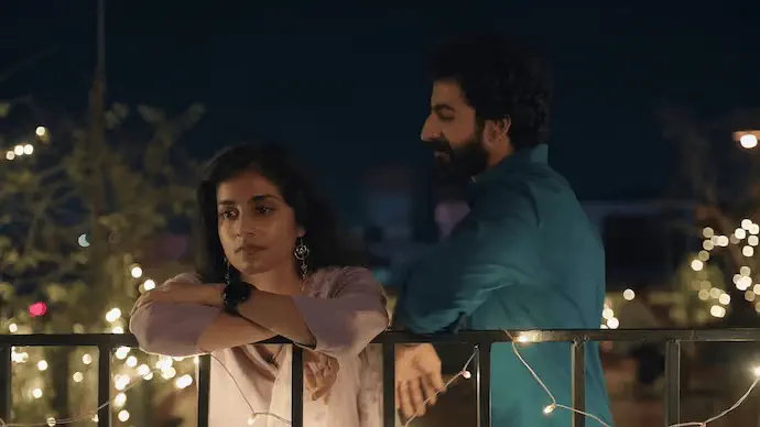 Image of scene from the film Ithiri Neram