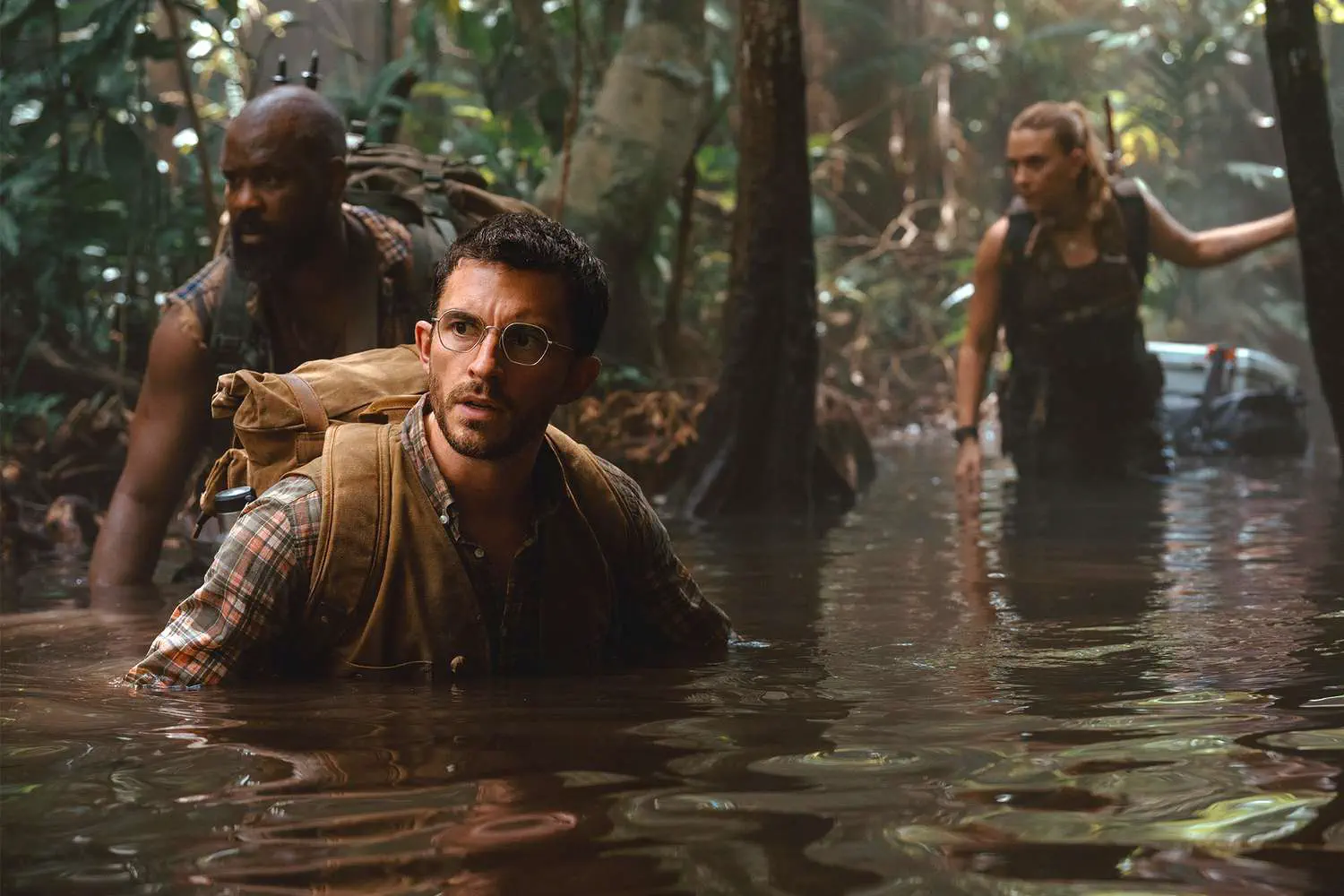 Image of scene from the film Jurassic World Rebirth