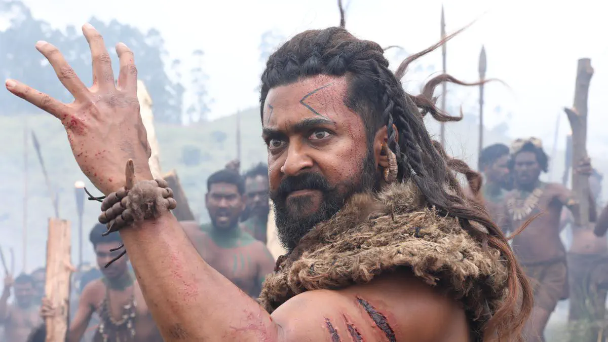 Image of scene from the film Kanguva