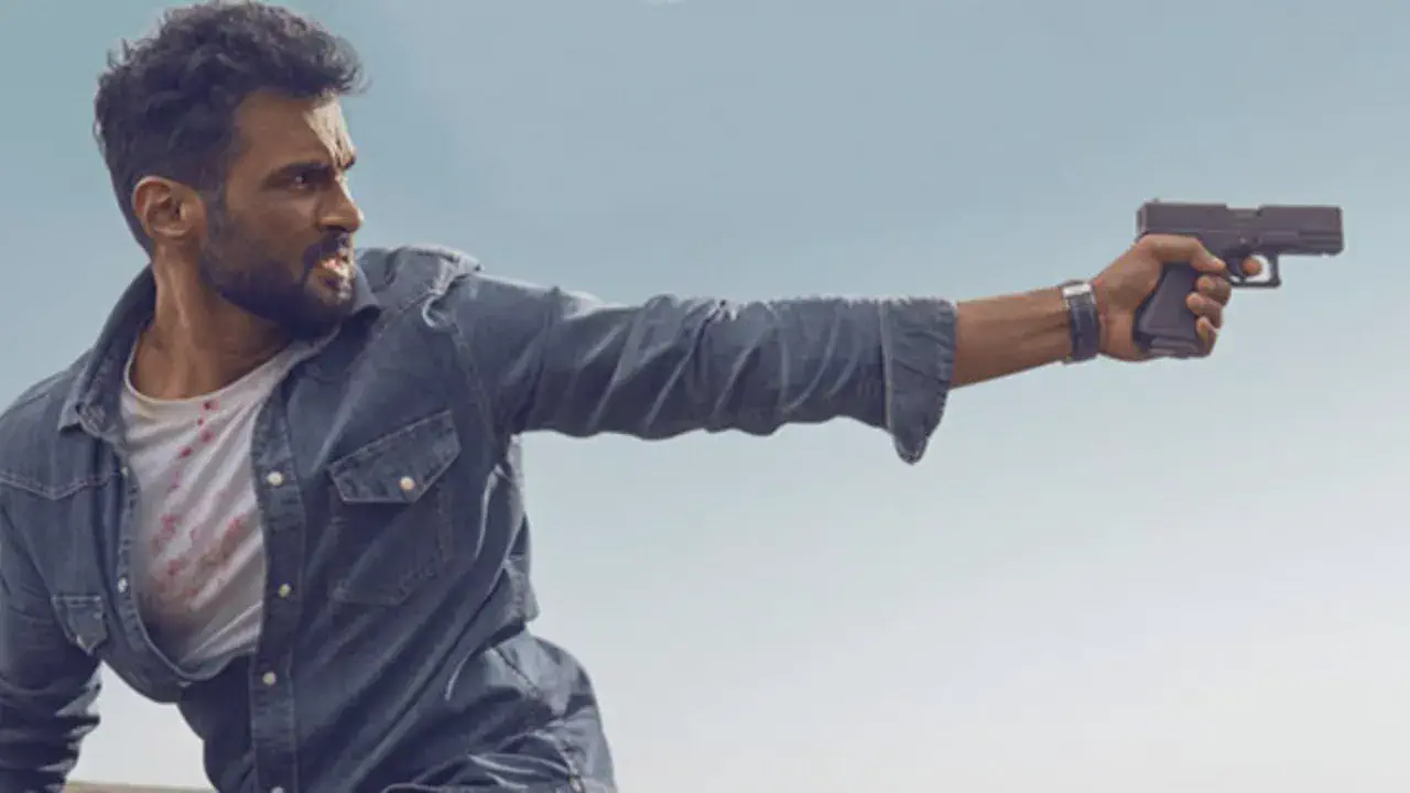 Image of scene from the film Karam