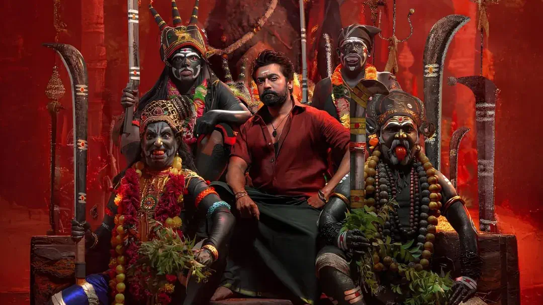 Image of scene from the film Karuppu
