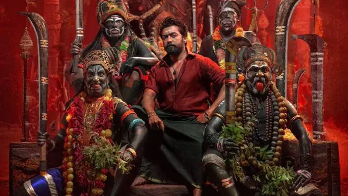 Image of scene from the film Karuppu