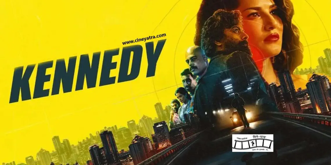 Image of scene from the film Kennedy