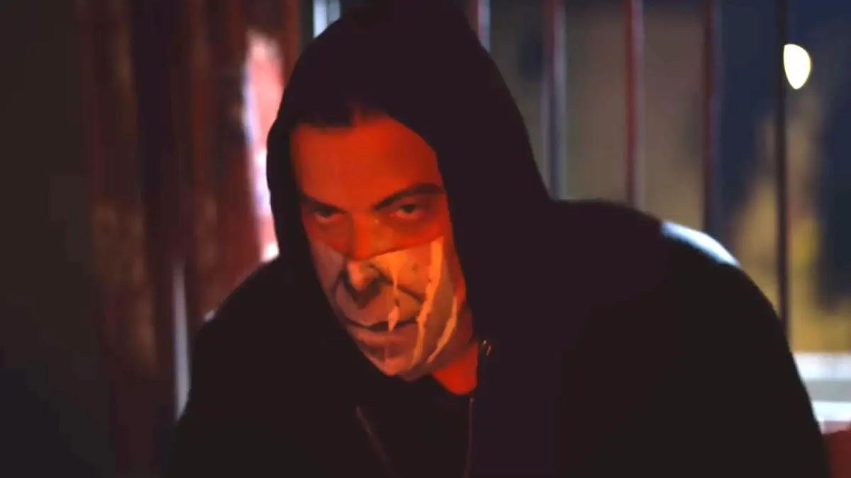 Image of scene from the film Kennedy