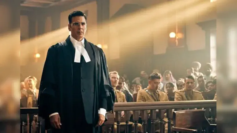 Image of scene from the film Kesari: Chapter 2