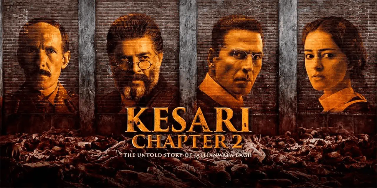 Image of scene from the film Kesari: Chapter 2
