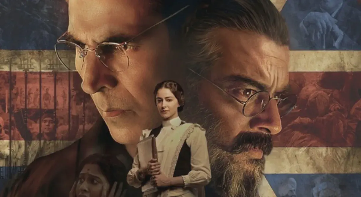 Image of scene from the film Kesari: Chapter 2