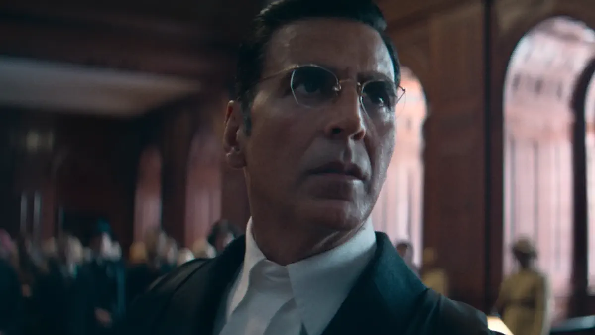 Image of scene from the film Kesari: Chapter 2