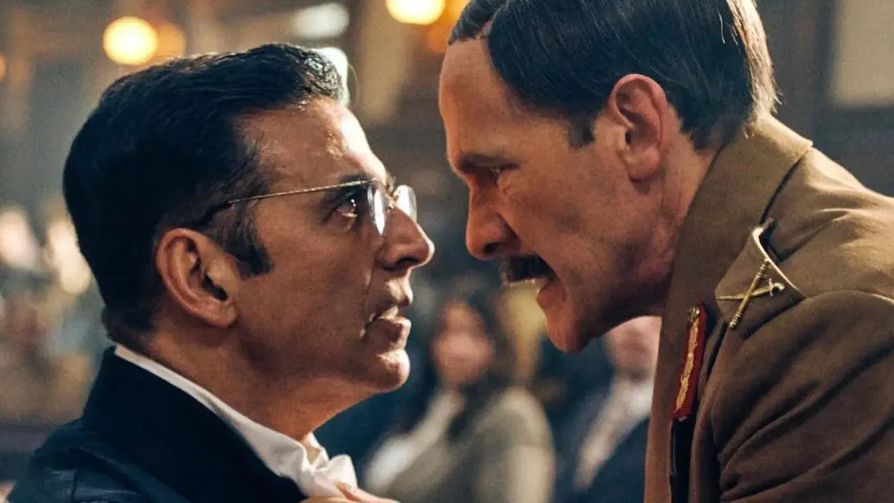 Image of scene from the film Kesari: Chapter 2