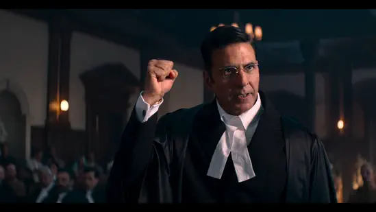 Image of scene from the film Kesari: Chapter 2