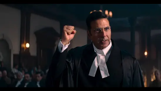 Image of scene from the film Kesari: Chapter 2