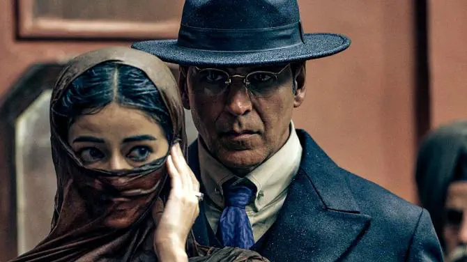 Image of scene from the film Kesari: Chapter 2