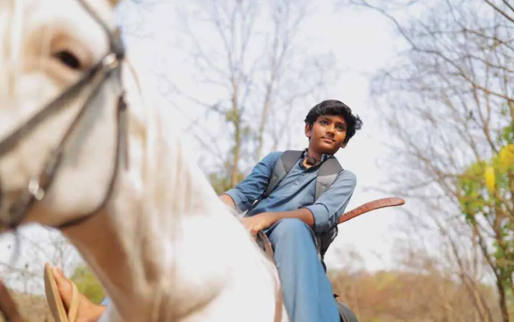 Image of scene from the film Khalid Ka Shivaji