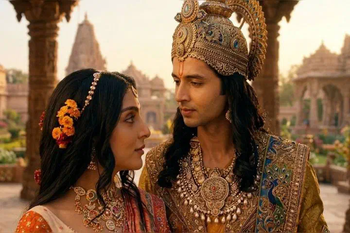 Image of scene from the film Krishnavatar Part 1: Hridayam