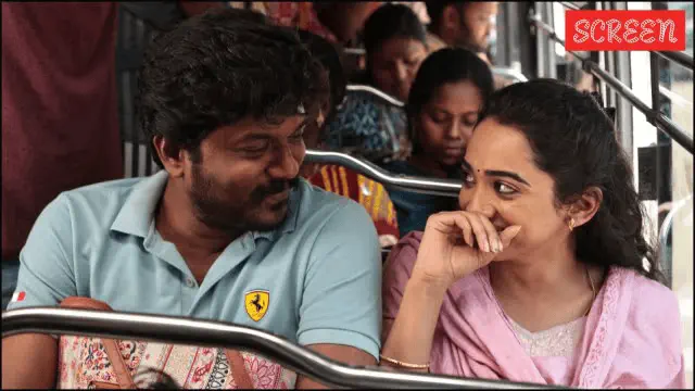 Image of scene from the film Kudumbasthan