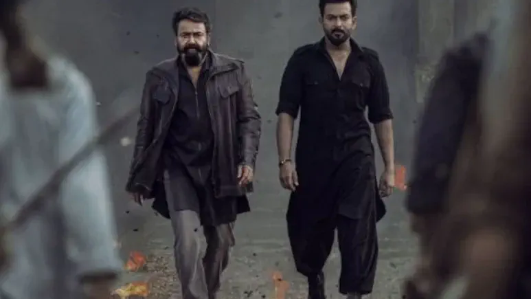 Image of scene from the film L2: Empuraan