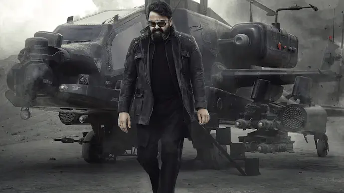 Image of scene from the film L2: Empuraan