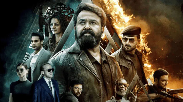 Image of scene from the film L2: Empuraan